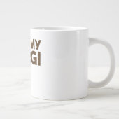 GRANDE TASSE J'AIME MA PAW CORGI (Droite)