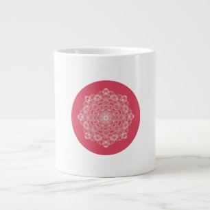Grande Tasse J'Aime Ma Vie Rose Art ASMR silencieux