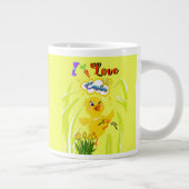 Grande Tasse J'aime Pâques (Droite)