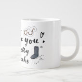 Grande Tasse J'aime Vous Comme Dobby Aime Les Chaussettes (Droite)