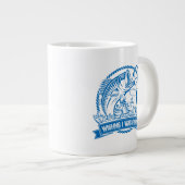 Grande Tasse J'Aimerais Pêcher (Devant droit)