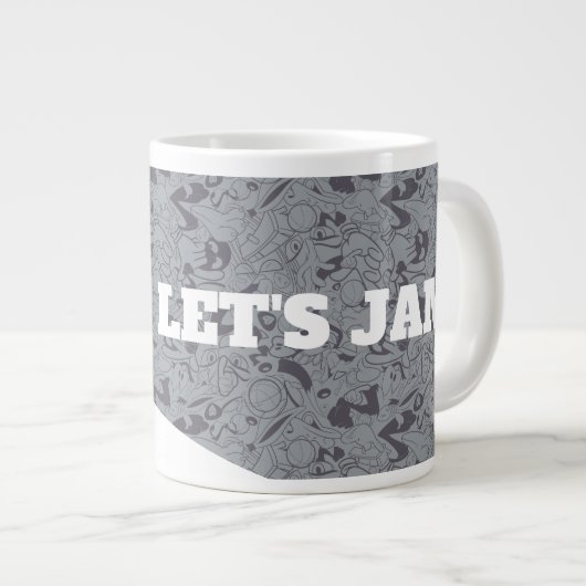 Grande Tasse JAM SPACE : UN NOUVEAU LEGAC™ | DAFFY DUCK™ Motif (Devant droit)