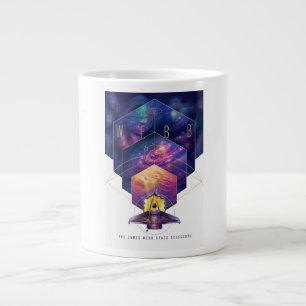 Grande Tasse James Webb télescope spatial Illustration Art