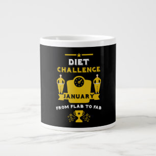 Grande Tasse Janvier Perte de poids Félicitations