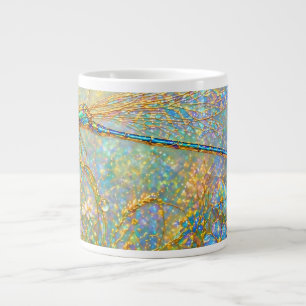 Grande Tasse Jardin botanique peinture de paysage en acrylique