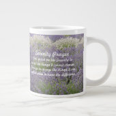Grande Tasse Jardin de prière de sérénité inspirant (Droite)