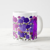 Grande Tasse Jardin rose (Devant droit)