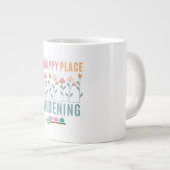 Grande Tasse Jardinage : Mon endroit heureux (Devant droit)