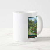 Grande Tasse Jardins de Butchart - baie de Brentwood (Devant droit)