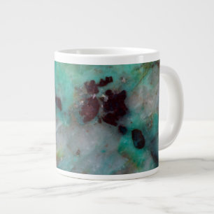Grande Tasse Jasper de Chrysocolle Bleu