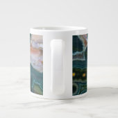 Grande Tasse Jasper Océan à Taches Vertes (Dos)