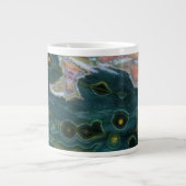 Grande Tasse Jasper Océan à Taches Vertes (Devant)