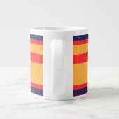 Grande Tasse Jaune + rayures (Dos)