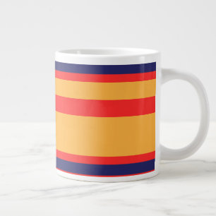Grande Tasse Jaune + rayures