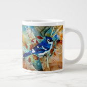 Grande Tasse Jay Bleu dans l'arbre (Droite)