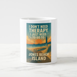 Grande Tasse Je n'ai pas besoin de thérapie, j'ai besoin de Jon