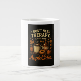 Grande Tasse Je n'ai pas besoin de thérapie, j'ai juste besoin