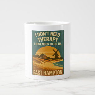 Grande Tasse Je n'ai pas besoin de thérapie, j'ai juste besoin