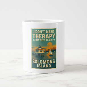 Grande Tasse Je n'ai pas besoin de thérapie, j'ai juste besoin