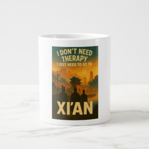 Grande Tasse Je n'ai pas besoin de thérapie, je dois juste alle