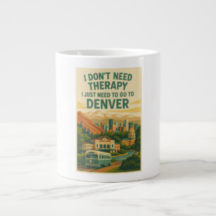 Grande Tasse Je n'ai pas besoin de thérapie, je dois juste alle