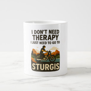 Grande Tasse Je n'ai pas besoin de thérapie, je dois juste alle