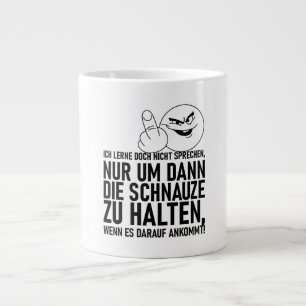 GRANDE TASSE JE NE SUIS PAS EN TRAIN D'APPRENDRE À PARLER