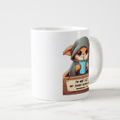 Grande Tasse je ne suis pas paresseux (Devant droit)