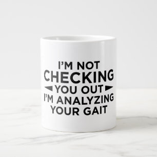 Grande Tasse Je ne vous vérifie pas que j'analyse votre démar