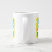 Grande Tasse Je parle couramment les citations FRIENDS™ - Peeph (Dos)
