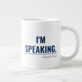 Grande Tasse Je parle Kamala Harris Président 2024 (Droite)