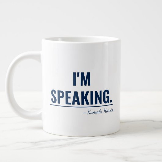 Grande Tasse Je parle Kamala Harris Président 2024 (Gauche)