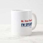 Grande Tasse Je parle Kamala Harris Vice-présidente 2020 (Devant droit)
