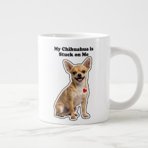 Grande Tasse Je suis accro à mon Chihuahua Amoureux des chiens