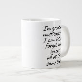 Grande Tasse Je suis doué pour le multitâche (Devant droit)