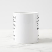 Grande Tasse Je suis doué pour le multitâche (Devant)