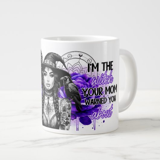 Grande Tasse Je suis la sorcière (Devant droit)