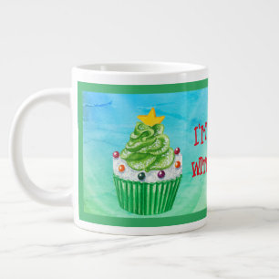 Grande Tasse Je suis MUFFIN Sans Toi ! Muffin de Noël Cupcake