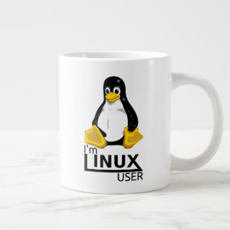 Grande Tasse Je suis un utilisateur Linux
