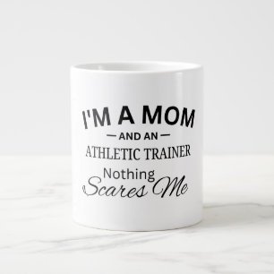 Grande Tasse Je suis une maman et une préparatrice physique Rie