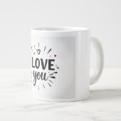 Grande Tasse Je t'aime (Devant droit)