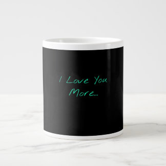 Grande Tasse Je t'aime plus style manuscrit