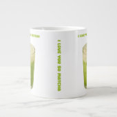 GRANDE TASSE JE T'AIME TELLEMENT MATCHA, MATCHA VERT THÉ AMOUR (Devant)