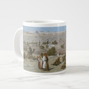 Grande Tasse Jérusalem depuis le mont des Oliviers  1880