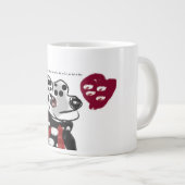 Grande Tasse Jésus amour (Devant droit)