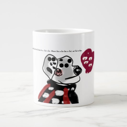 Grande Tasse Jésus amour (Devant)