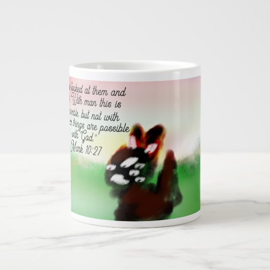 Grande Tasse jesus amour (Devant)