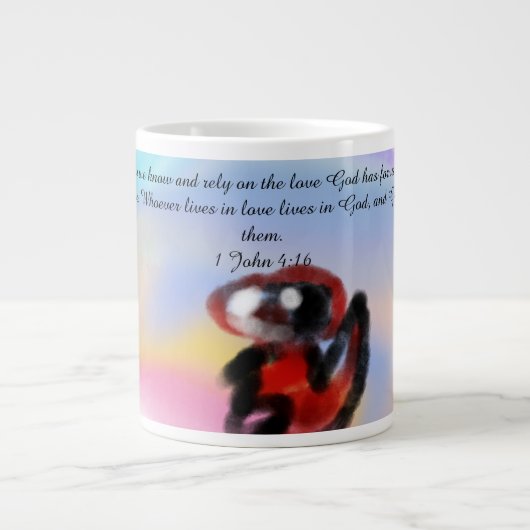 Grande Tasse jesus amour  (Devant)