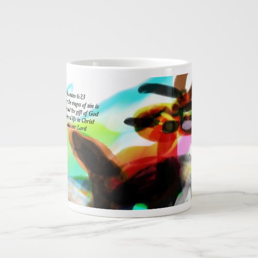 Grande Tasse jésus amour joie (Devant)