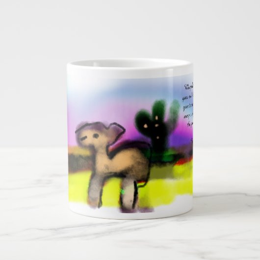 Grande Tasse Jésus avec vous  (Devant)
